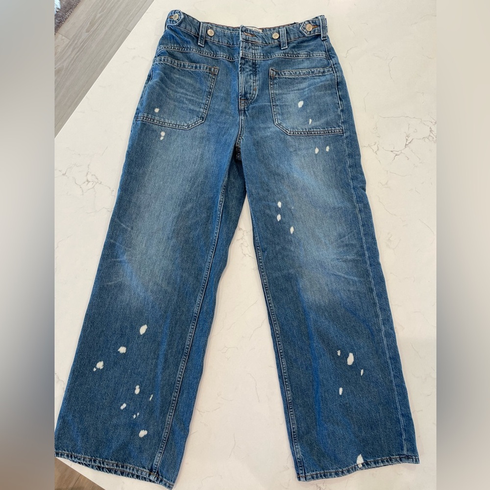 We The Free Palmer Cuffed Jeans ( Color: 100 years) - Picture 4 of 5